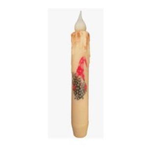Candle Hand-Dipped Gnome Christmas Pine Tree Cinnamon